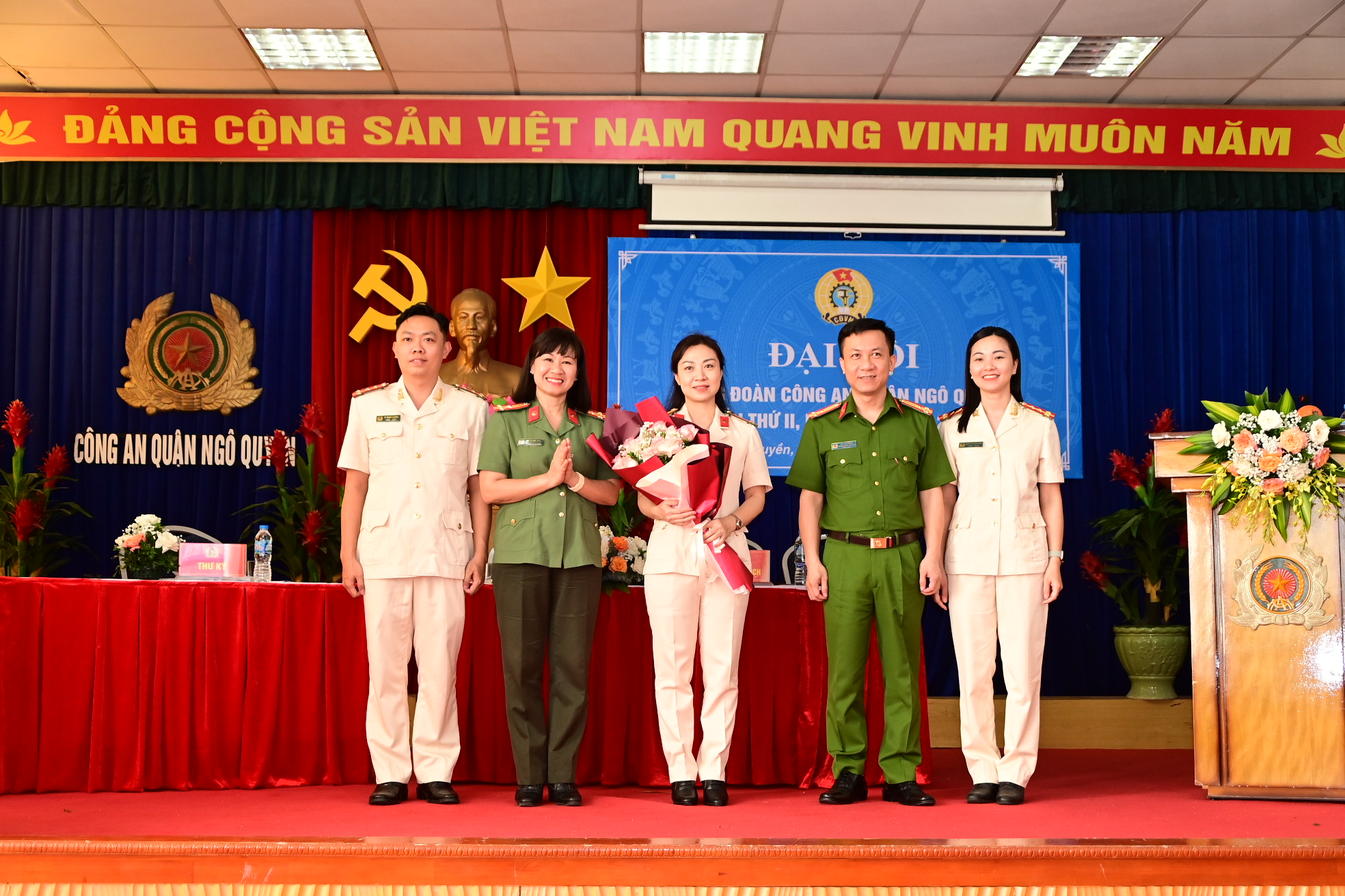 Công đoàn Công an quận Ngô Quyền: Tổ chức thành công đại hội nhiệm kỳ 2023-2025